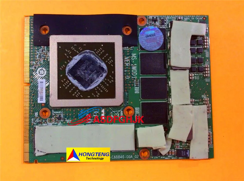 FOR MSI GX70 MS-176K Radeon HD 8970M GDDR5 2GB VGA CARD 109-C60846-00A fully tested
FOR MSI GX70 MS-176K Radeon HD 8970M GDDR5 2GB VGA CARD 109-C60846-00A fully tested