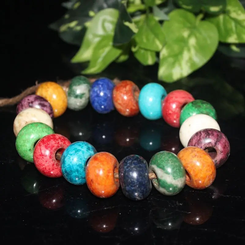 Duobao Abacus Beads Одиночный Круглый Браслет Ручной Старый Нефрит Красочные Бусины
Duobao Abacus Beads Одиночный Круглый Браслет Ручной Старый Нефрит Красочные Бусины