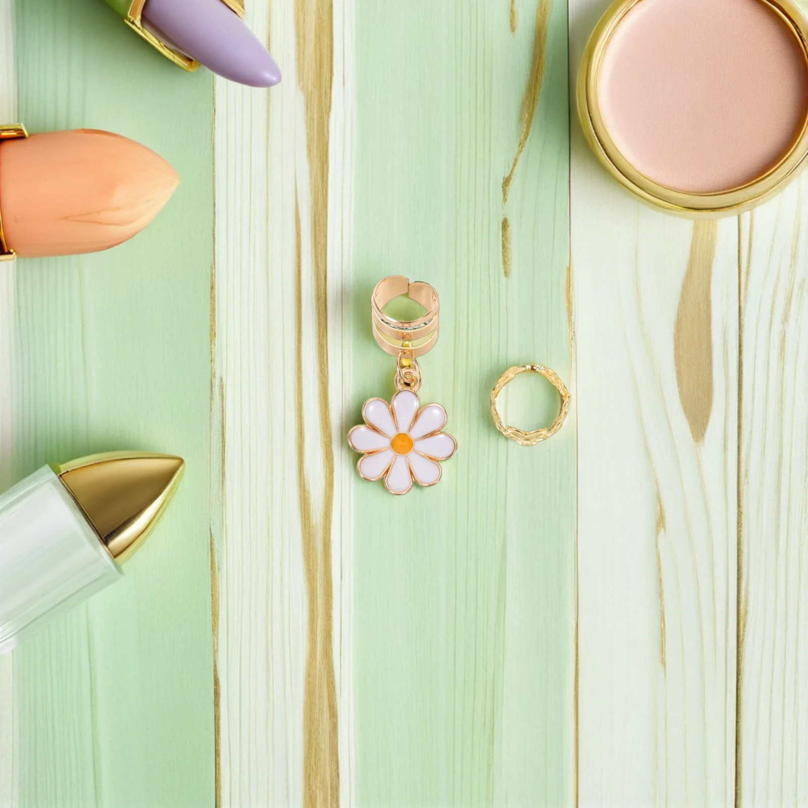 135 Pcs Daisy Barrette Floral Hairpin Braid Accessories Dreadlock Jewelry for Women Alloy Flower Clips Elegant Flowers Hairpins
135 Pcs Daisy Barrette Floral Hairpin Braid Accessories Dreadlock Jewelry for Women Alloy Flower Clips Elegant Flowers Hairpins