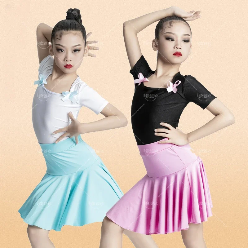 New Girl's Latin Dance Suit Summer Children's Latin Dance Practice Suit Set for Grading Competition Performance Clothing
New Girl's Latin Dance Suit Summer Children's Latin Dance Practice Suit Set for Grading Competition Performance Clothing