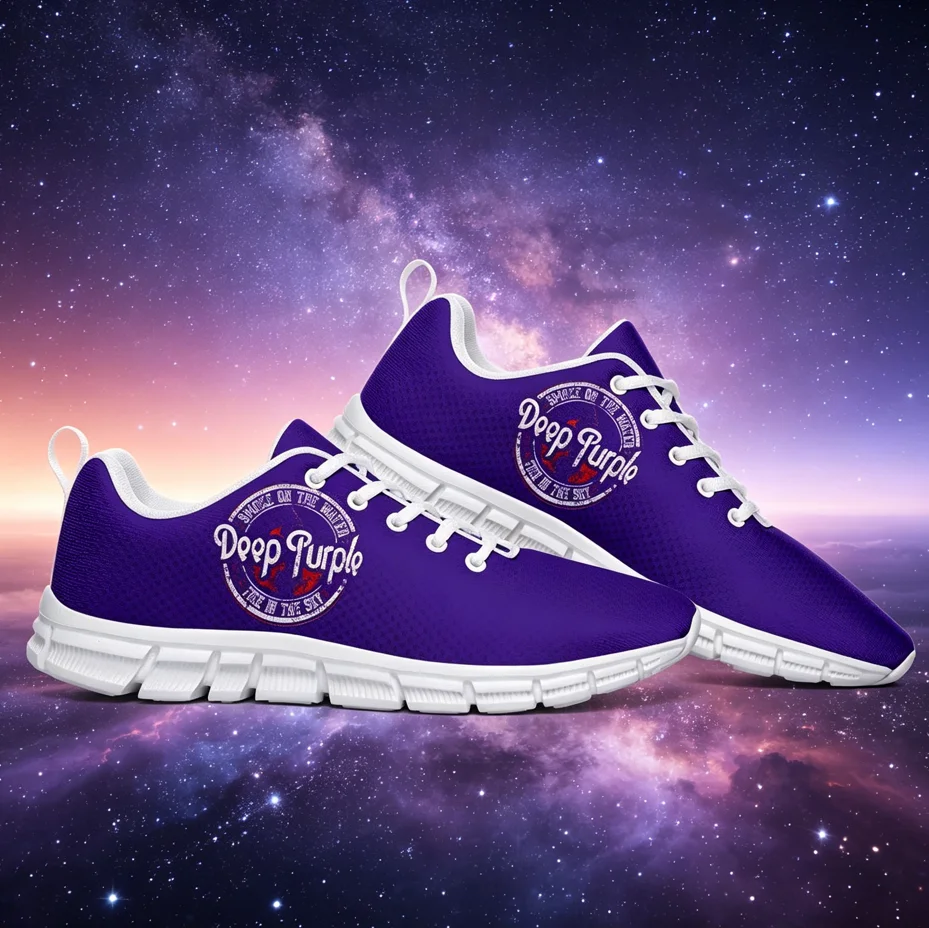Deep Purple Heavy Metal Band Printed Sneakers Unisex Lightweight Breathable Non Slip Shockproof Thick Sole Streetwear Outdoor Da
Deep Purple Heavy Metal Band Printed Sneakers Unisex Lightweight Breathable Non Slip Shockproof Thick Sole Streetwear Outdoor Da