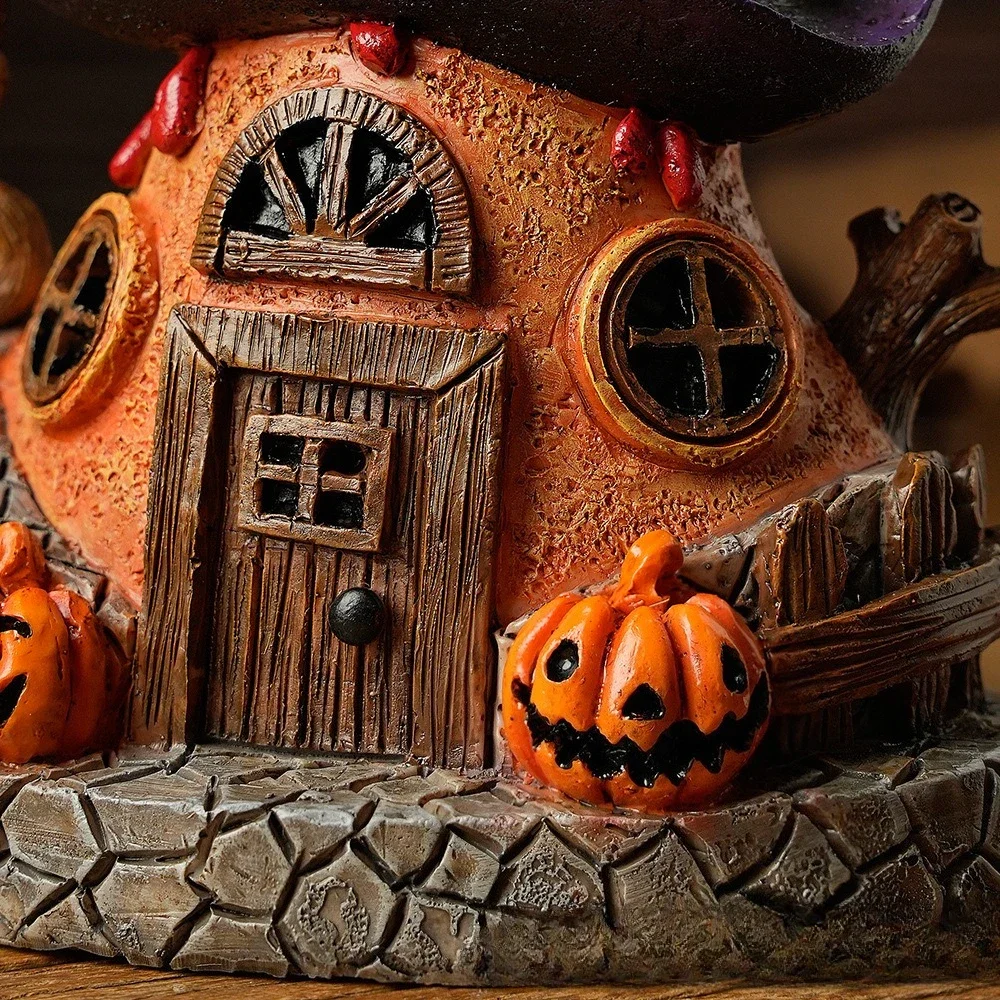 Halloween Resin Magic House Creative Home Decoration Living Room Bedroom Table Handicrafts and Ornaments
Halloween Resin Magic House Creative Home Decoration Living Room Bedroom Table Handicrafts and Ornaments