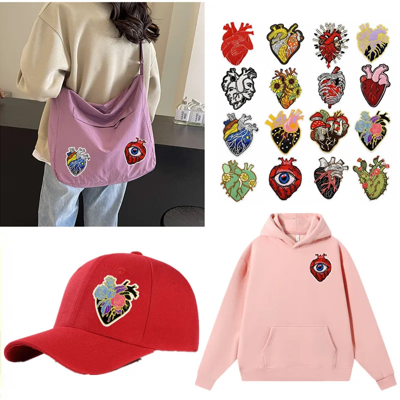 New Cartoon Different Shapes Heart Sew/Iron On Embroidery Patch for Clothing Bags Hat Coats T-shirt Sweaters Socks Decoration
New Cartoon Different Shapes Heart Sew/Iron On Embroidery Patch for Clothing Bags Hat Coats T-shirt Sweaters Socks Decoration