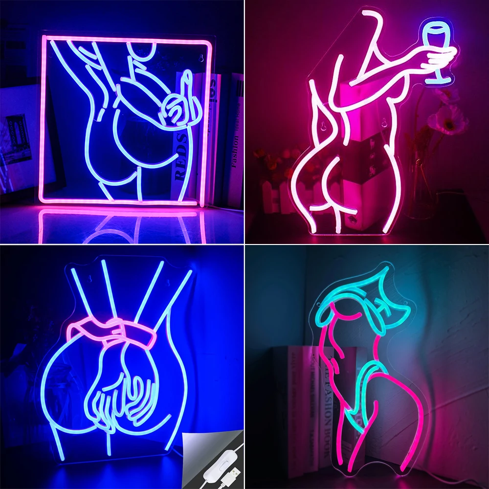 Sexy Lady Neon Signs Woman Body Led Light room Decoration Wall Decor Neon Light for Bar Night Club Party Decor USB Acrylic Light
Sexy Lady Neon Signs Woman Body Led Light room Decoration Wall Decor Neon Light for Bar Night Club Party Decor USB Acrylic Light