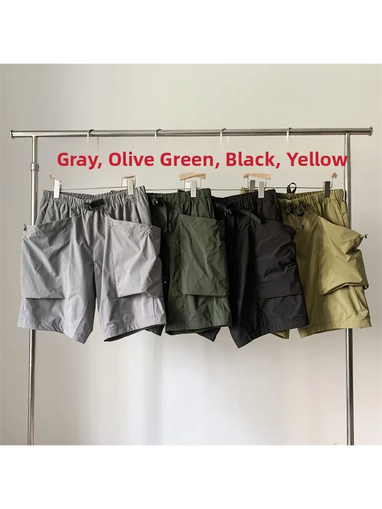 Outdoor Nylon Metal Buckle Elastic Waist Shorts Mountain Series Three-Dimensional Tailoring Multi-Pocket Resistant to Tearing
Outdoor Nylon Metal Buckle Elastic Waist Shorts Mountain Series Three-Dimensional Tailoring Multi-Pocket Resistant to Tearing
