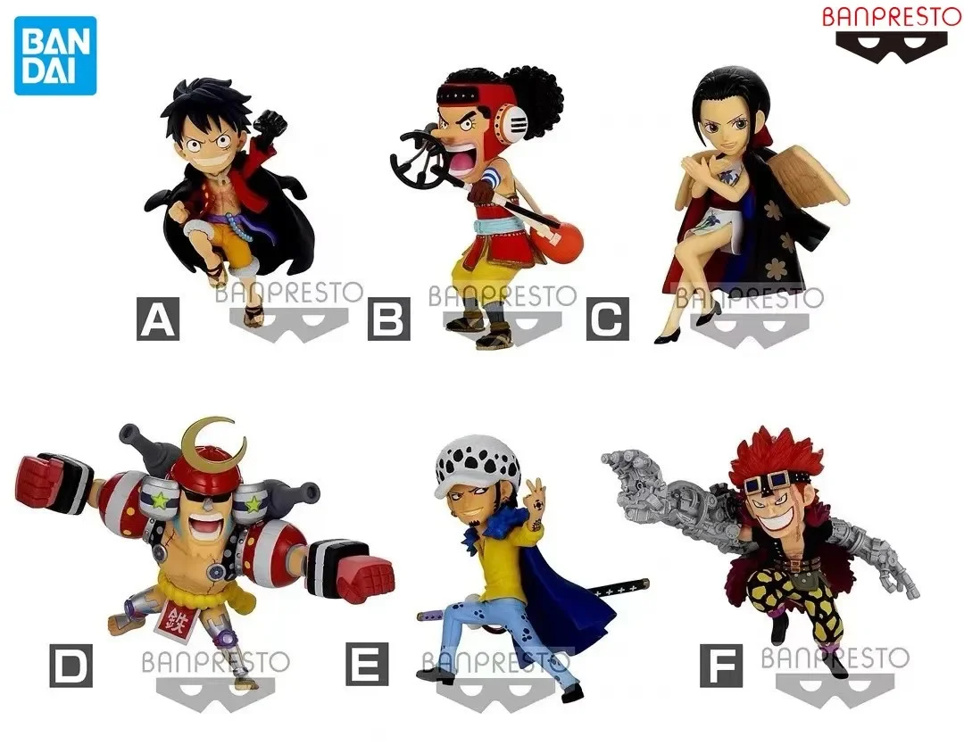 In Stock BANDAI BANPRESTO Original One Piece WCF WT100 VO.2 Luffy Robin Usopp Franky Law Eustass Kid Anime Figures Toys Gifts
In Stock BANDAI BANPRESTO Original One Piece WCF WT100 VO.2 Luffy Robin Usopp Franky Law Eustass Kid Anime Figures Toys Gifts