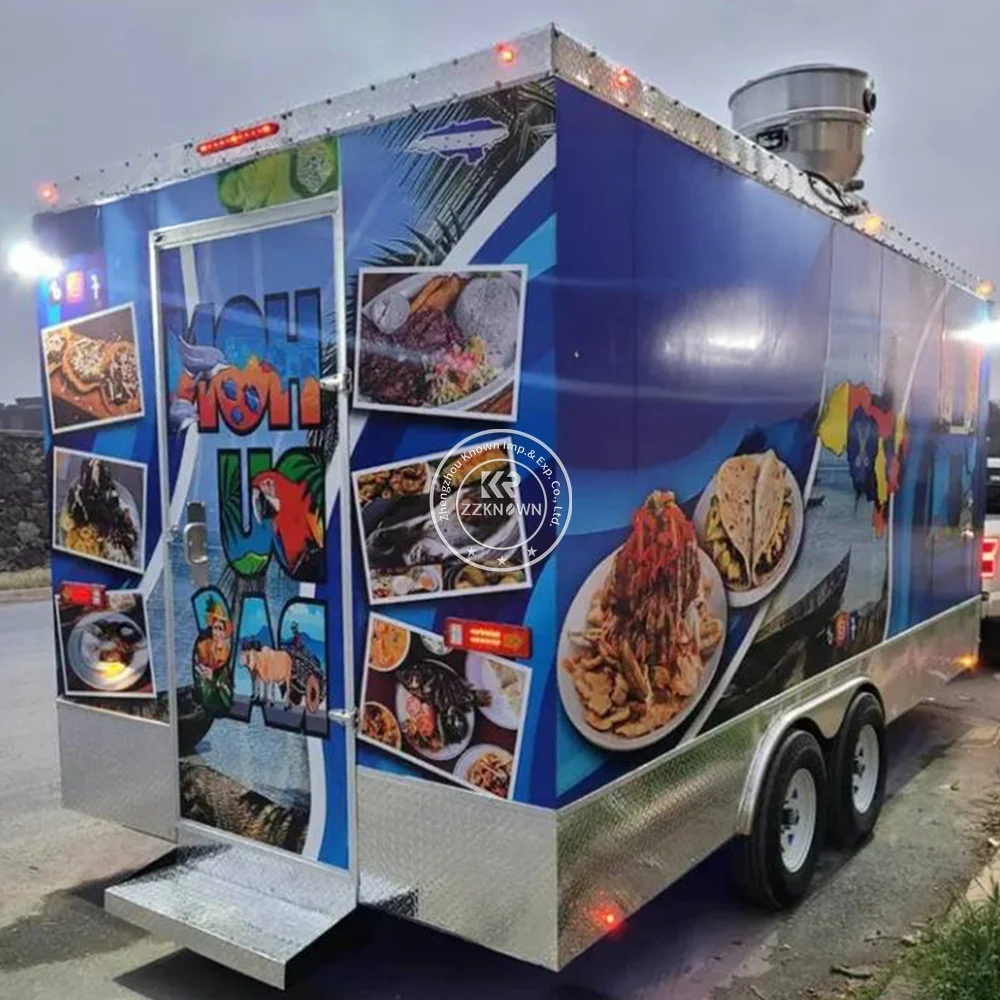 2025 Custom Food Trailers for Sale Retro Ice Cream Cart for Business Food Trucks Food Cart Manufacturers
2025 Custom Food Trailers for Sale Retro Ice Cream Cart for Business Food Trucks Food Cart Manufacturers