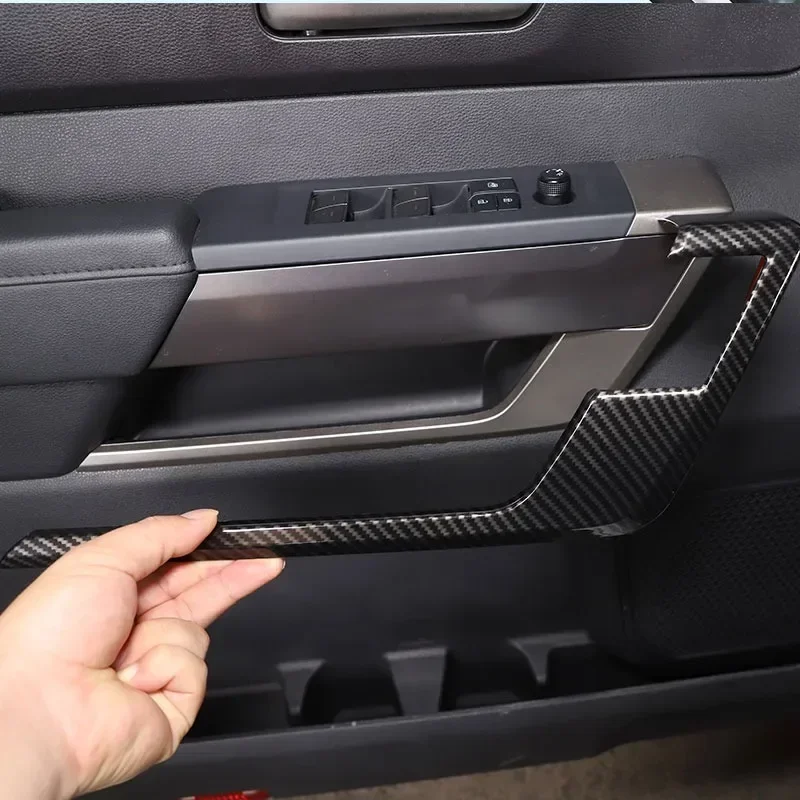 For Toyota Tundra 2022-2025 ABS Matte Black/Red/carbon Fiber Car Inner Door Panel Trim Cover Sticker Interior Car Accessories
For Toyota Tundra 2022-2025 ABS Matte Black/Red/carbon Fiber Car Inner Door Panel Trim Cover Sticker Interior Car Accessories
