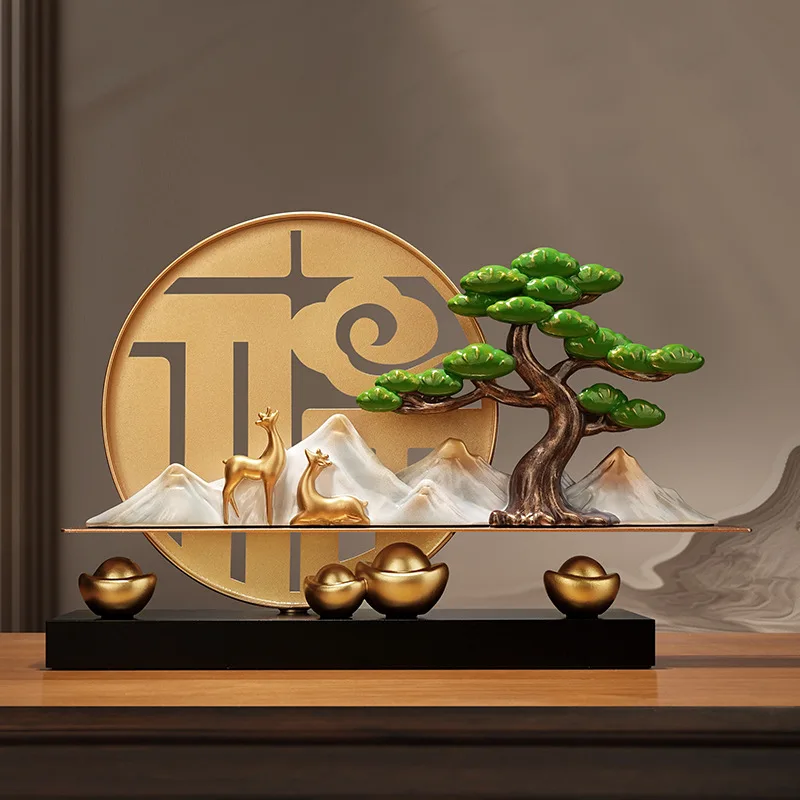 Новый китайский элитный орнамент Цзиньфу Сянюнь, входной офис, украшение стойки регистрации магазина отеля, новая церемония открытия магазина
Новый китайский элитный орнамент Цзиньфу Сянюнь, входной офис, украшение стойки регистрации магазина отеля, новая церемония открытия магазина