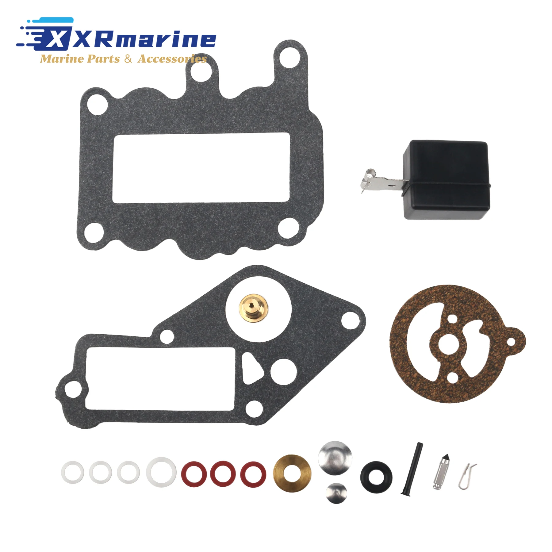 382048 Carburetor Repair Kit Fits for Johnson Evinrude 2 Stroke 9.5 HP Outboard Engines 1964-1973 Replaces 379154 765630
382048 Carburetor Repair Kit Fits for Johnson Evinrude 2 Stroke 9.5 HP Outboard Engines 1964-1973 Replaces 379154 765630