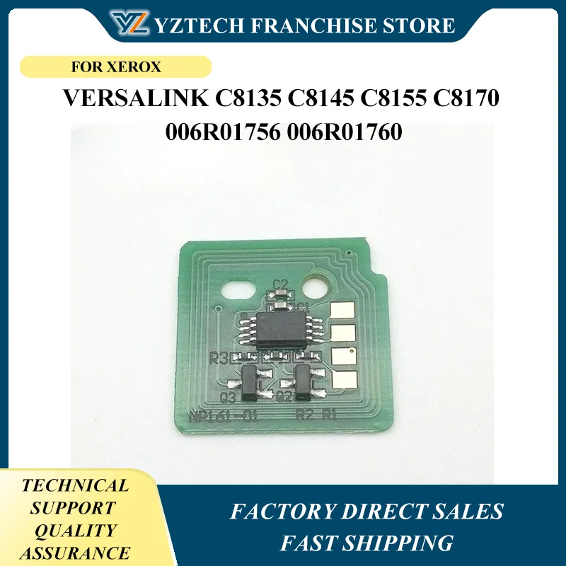 4PCS C8130 Toner Chip or Drum Chip 006R01754 006R01758 006R01746 For Xerox VersaLink C8135 C8145 C8155 C8170 006R01756 006R01760
4PCS C8130 Toner Chip or Drum Chip 006R01754 006R01758 006R01746 For Xerox VersaLink C8135 C8145 C8155 C8170 006R01756 006R01760