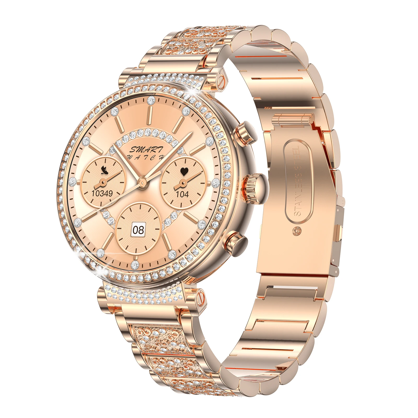 2025 NEW Ladies Elegant Smart Watch Smart Bracelet 360*360 HD Screen 1.27-inch Heart Rate ECG BMI Measurement Luxury Smartwatch
2025 NEW Ladies Elegant Smart Watch Smart Bracelet 360*360 HD Screen 1.27-inch Heart Rate ECG BMI Measurement Luxury Smartwatch
