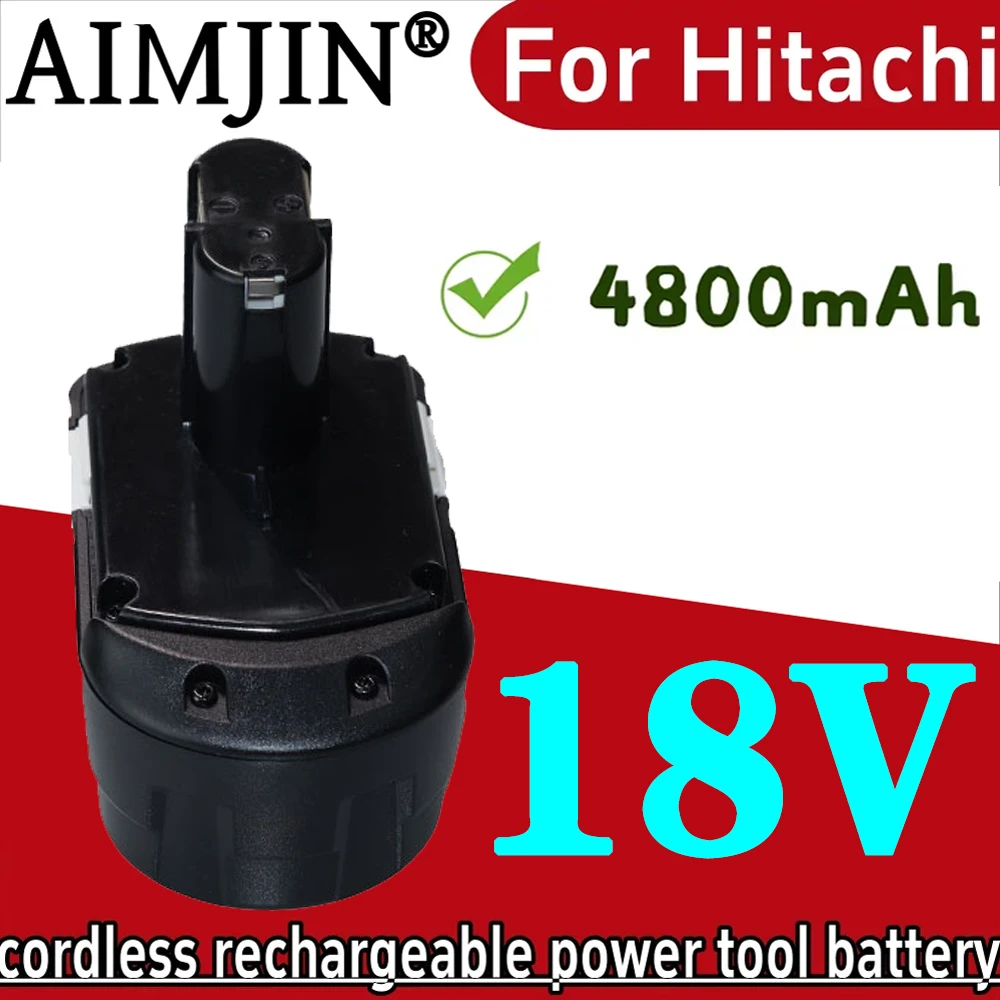 for HITACHI 4.8Ah BCL1815 BCL1830 EBM1830 EBM1840 Rechargeable Power Tool Battery 18V 4800mAh Battery
for HITACHI 4.8Ah BCL1815 BCL1830 EBM1830 EBM1840 Rechargeable Power Tool Battery 18V 4800mAh Battery