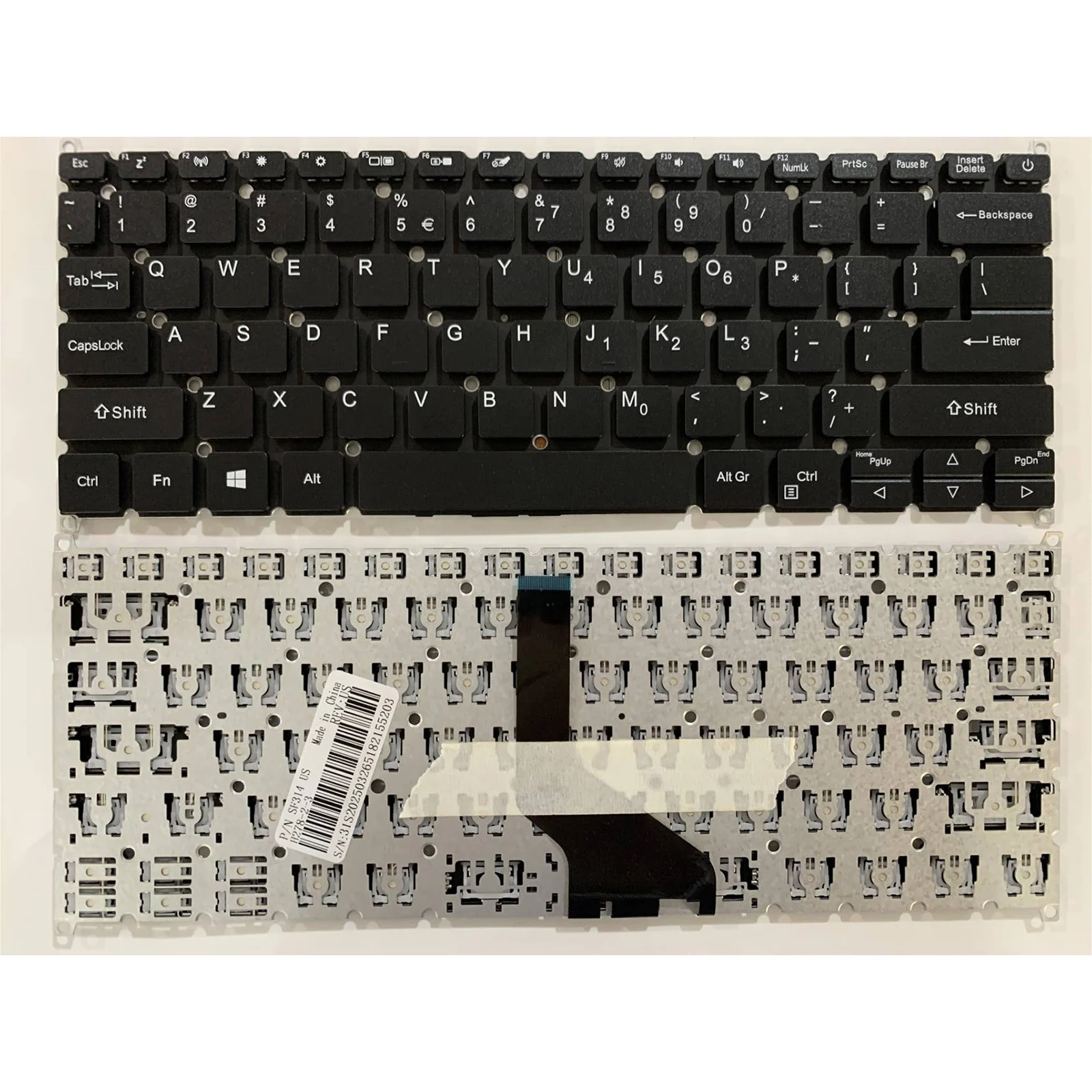 Laptop keyboard US Layout for Acer Swift 5 SF514-52 SF514-52T SF514-54G SF514-54T
Laptop keyboard US Layout for Acer Swift 5 SF514-52 SF514-52T SF514-54G SF514-54T