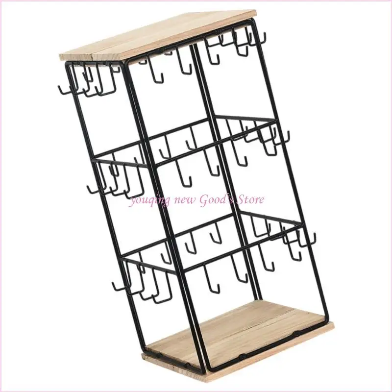 57QA Multipurpose Earring Display Holder Tower with 48 Hooks for Efficient Showcase
57QA Multipurpose Earring Display Holder Tower with 48 Hooks for Efficient Showcase