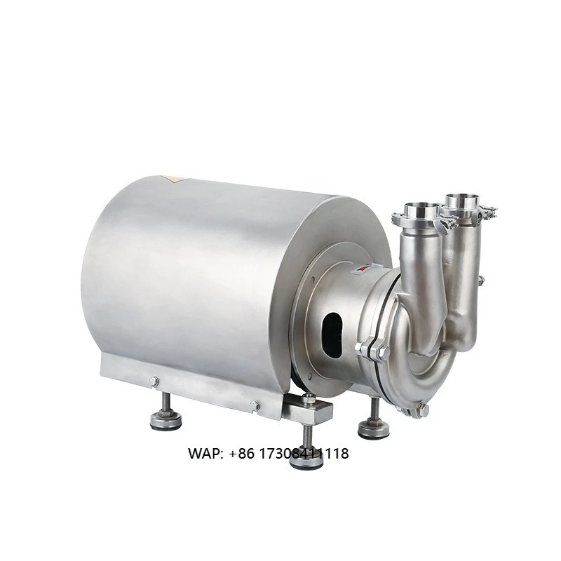 CIP Motor Stainless Steel 316L Centrifugal Pump Vacuum Priming System Sanitary Self Priming Pump
CIP Motor Stainless Steel 316L Centrifugal Pump Vacuum Priming System Sanitary Self Priming Pump