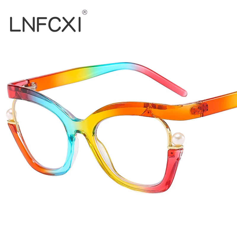 Модные дизайнерские очки LNFCXI для мужчин и женщин, винтажные Полуободковые очки с прозрачными линзами, очки с защитой от синего света
Модные дизайнерские очки LNFCXI для мужчин и женщин, винтажные Полуободковые очки с прозрачными линзами, очки с защитой от синего света
