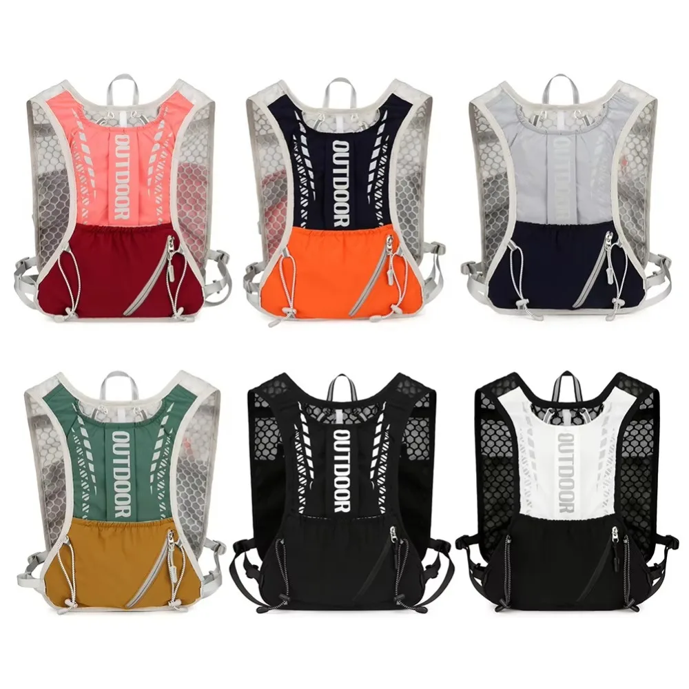 Nylon Outdoor Hydration Backpack Waterproof Ultra-light Climbing Backpack Safety Reflective Breathable Hydration Running Vest
Nylon Outdoor Hydration Backpack Waterproof Ultra-light Climbing Backpack Safety Reflective Breathable Hydration Running Vest
