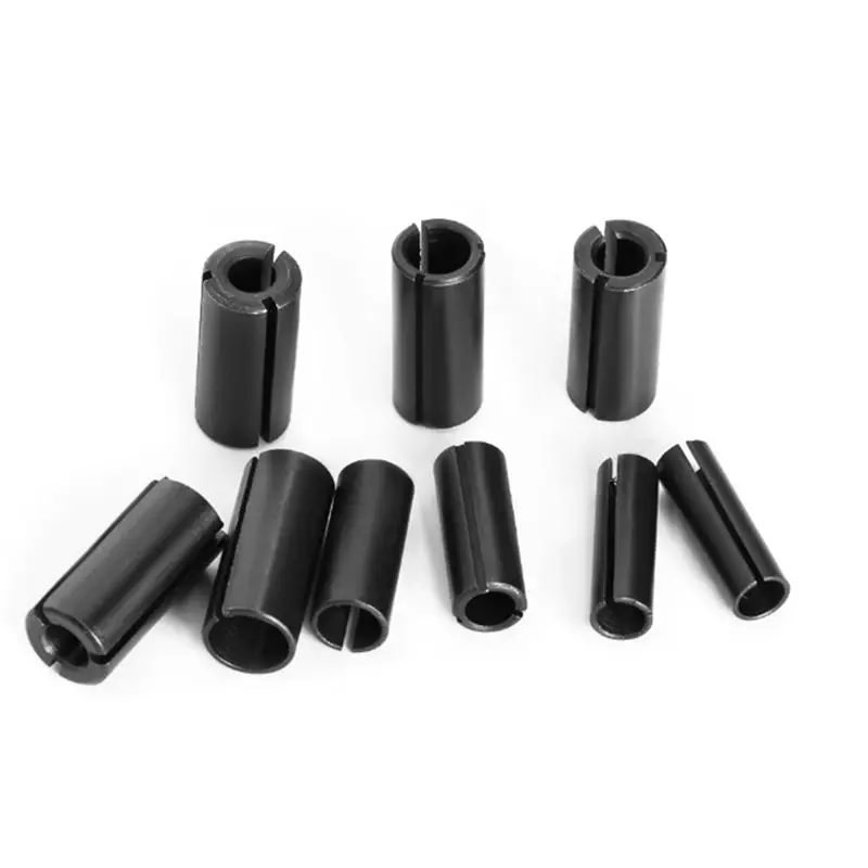 PORK-9Pcs/Set Conversion Chuck Cnc Router Bit Tool Milling Cutter Adapter Collet Engraving Tool Woodworking Cutter Tool