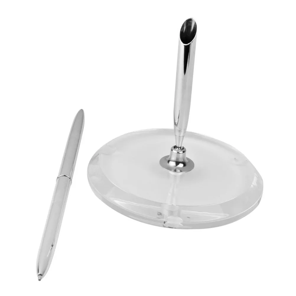Acrylic Rectangular Pen Holder Signing Pen Set Easy to Use Turn to Write Ideal for Wedding Bridal Guest Book Signing Event
Acrylic Rectangular Pen Holder Signing Pen Set Easy to Use Turn to Write Ideal for Wedding Bridal Guest Book Signing Event