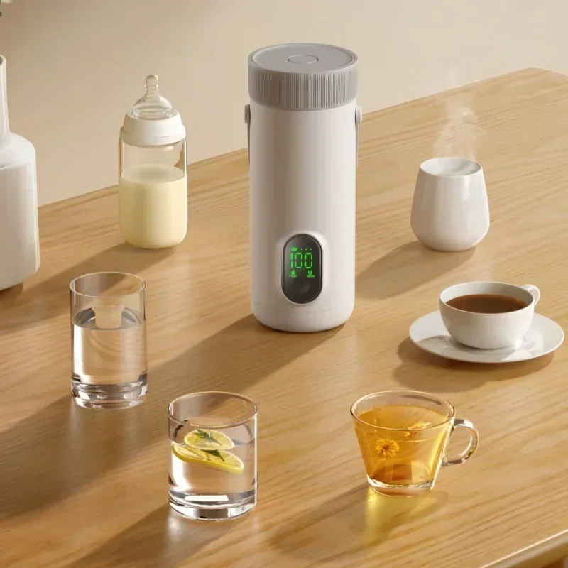 In stock New Factory Direct Wireless Portable Boiling Water Bottle Rechargeable Electric Kettle Adjustable Temperature for Trave
In stock New Factory Direct Wireless Portable Boiling Water Bottle Rechargeable Electric Kettle Adjustable Temperature for Trave