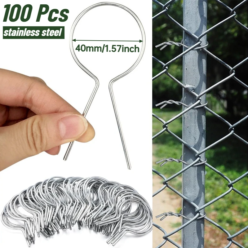 100 шт. скручивающихся крепежных стяжек для сетки, диаметр 40 мм, из нержавеющей стали, предварительно нарезанные, для крепления сетки-рабицы, для ферм и садов
100 шт. скручивающихся крепежных стяжек для сетки, диаметр 40 мм, из нержавеющей стали, предварительно нарезанные, для крепления сетки-рабицы, для ферм и садов