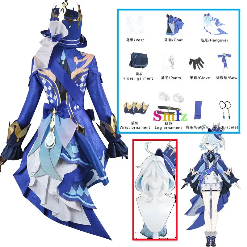 High Quality Focalors Costume Cosplay Game Impact Cosplay Anime Focalors Wig Role Play Costumen
High Quality Focalors Costume Cosplay Game Impact Cosplay Anime Focalors Wig Role Play Costumen