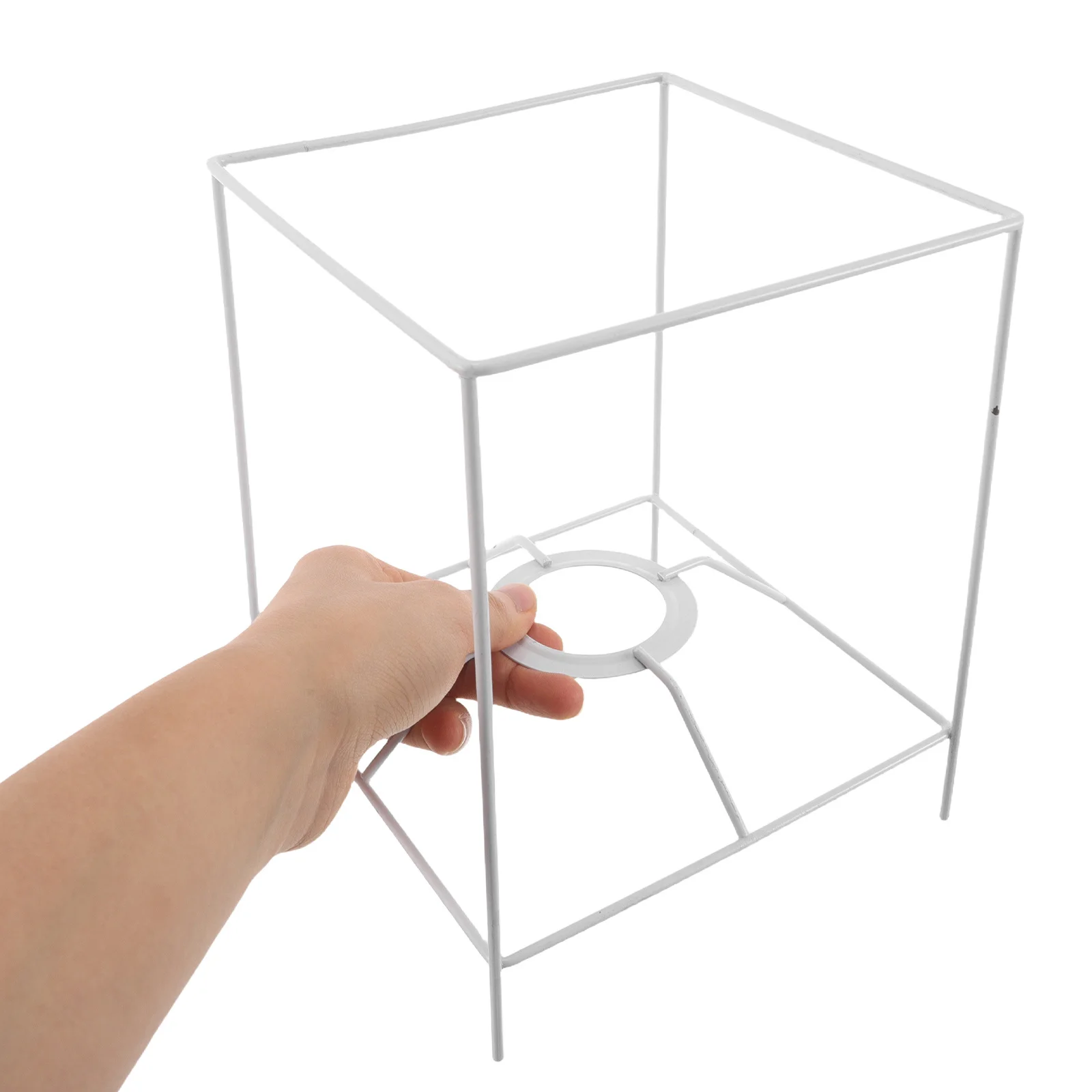 Lampshade Frame Table Pendant Lights DIY Square Metal Lamp Shade Frame E27 Holder Bracket Wire Light for DIY Table
Lampshade Frame Table Pendant Lights DIY Square Metal Lamp Shade Frame E27 Holder Bracket Wire Light for DIY Table