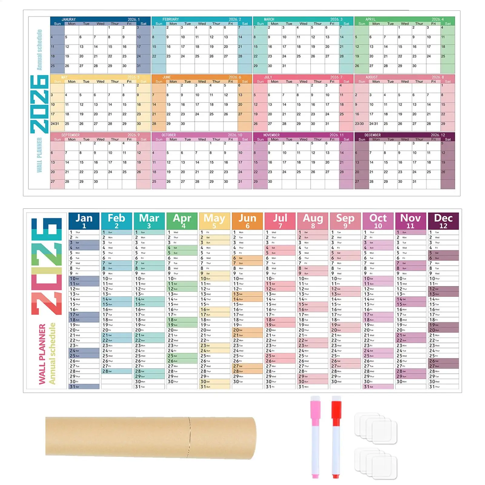 2026 Calendar Large Dry Erase Wall Calendar 2026 Agenda Planner Thick Paper 12 Month for Rome Decor Family Student Home School
2026 Calendar Large Dry Erase Wall Calendar 2026 Agenda Planner Thick Paper 12 Month for Rome Decor Family Student Home School
