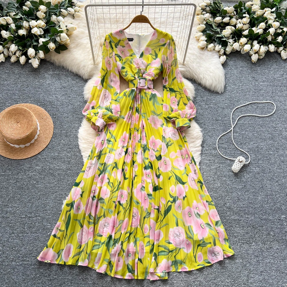 sexy long sleeve V-neck lantern sleeve print Dress Chic Summer Beach fairycore Vestidos Vacation women clothing
sexy long sleeve V-neck lantern sleeve print Dress Chic Summer Beach fairycore Vestidos Vacation women clothing