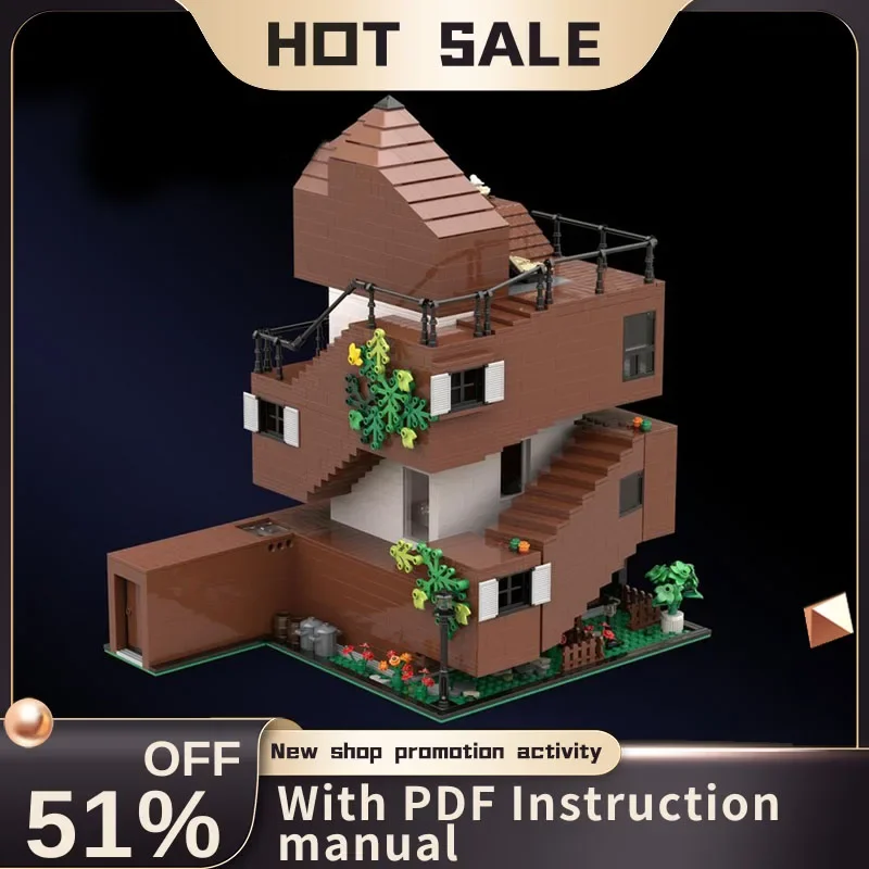 New 3264Pcs City Hot Selling Street View Moc Modular Double Helix House Model Custom Puzzle Diy Creative Ideas Kids Toys Gift
New 3264Pcs City Hot Selling Street View Moc Modular Double Helix House Model Custom Puzzle Diy Creative Ideas Kids Toys Gift