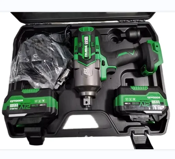 WHAMX RB818A Impact Wrench 3/4 High Torque 1500n Brushless Lithium Battery Impact Wrench for Auto Repair 
WHAMX RB818A Impact Wrench 3/4 High Torque 1500n Brushless Lithium Battery Impact Wrench for Auto Repair