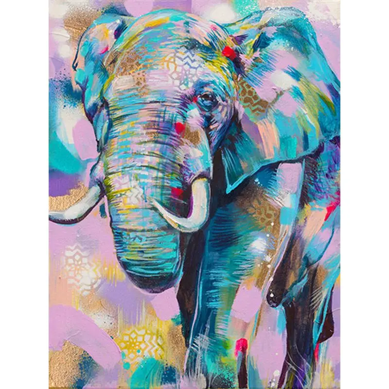 CHENISTORY Pictures By Number Abstract Colored Elephant Kits Drawing On Canvas Handiwork Art Animal Painting By Numbers Gift
CHENISTORY Pictures By Number Abstract Colored Elephant Kits Drawing On Canvas Handiwork Art Animal Painting By Numbers Gift