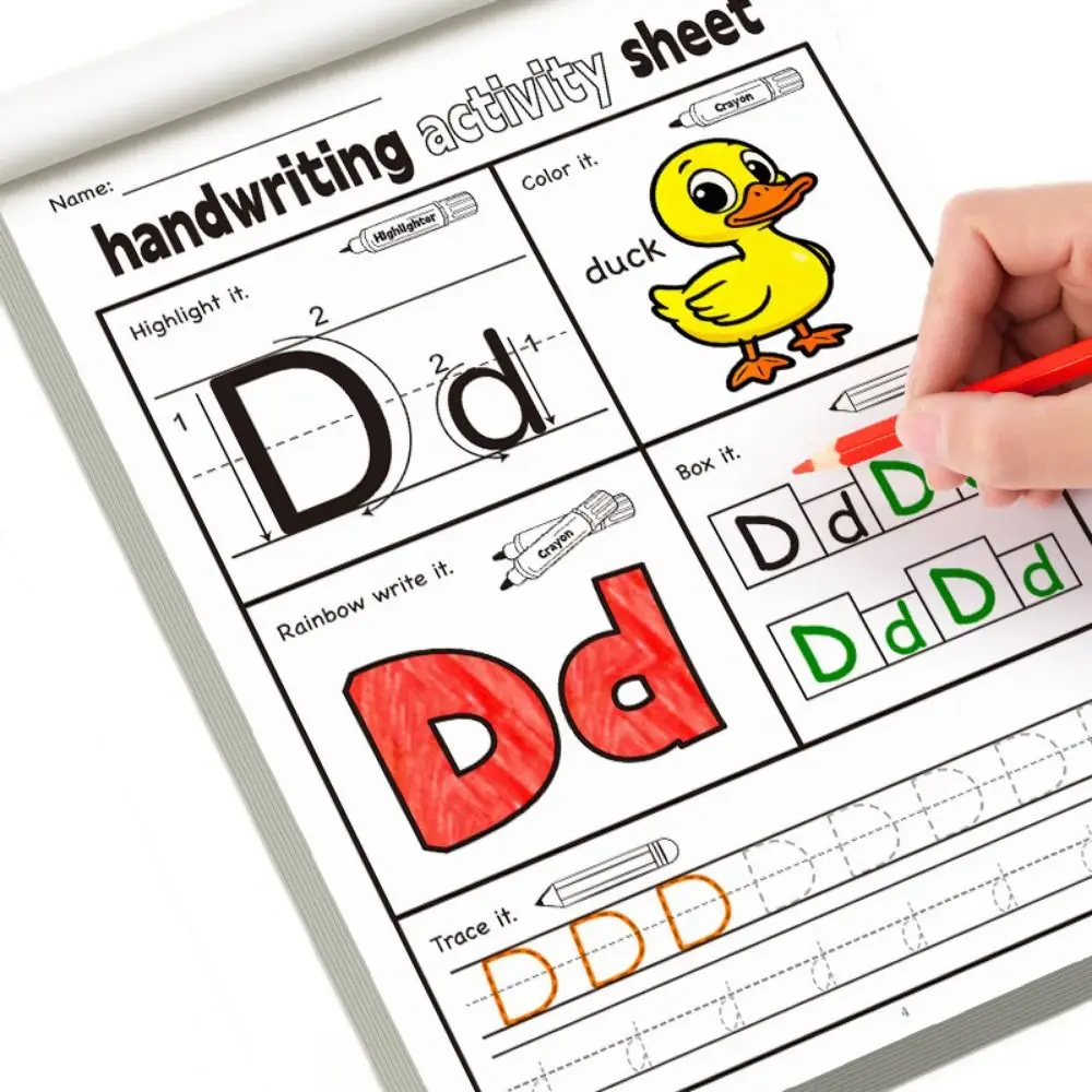 Animal Coloring ABC Tracing Letters Workbook Early Educational 32 Pages English Alphabet Tracing Book Ages 4-6 Fun Coloring Book
Animal Coloring ABC Tracing Letters Workbook Early Educational 32 Pages English Alphabet Tracing Book Ages 4-6 Fun Coloring Book