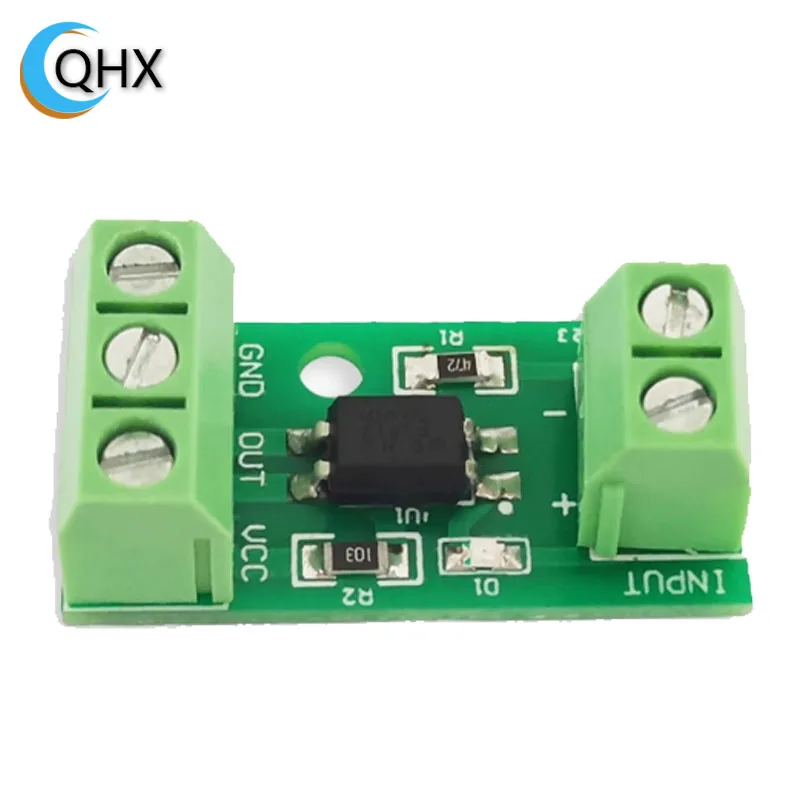 1-channel optocoupler isolation module, optoelectronic isolator signal isolation, anti-interference
1-channel optocoupler isolation module, optoelectronic isolator signal isolation, anti-interference