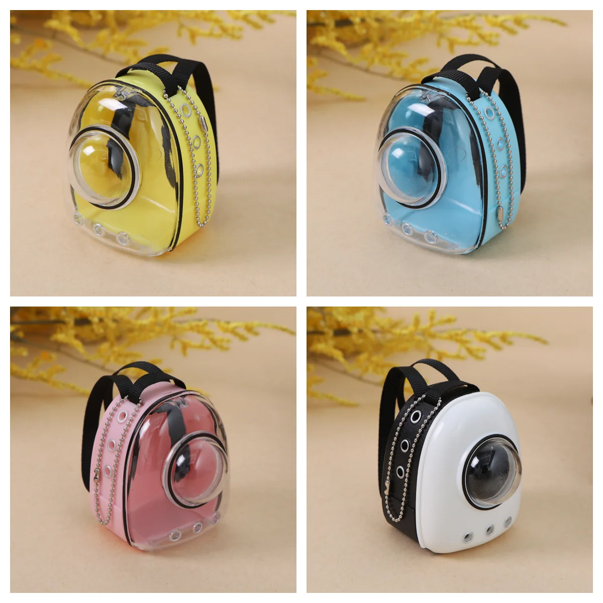 New Dollhouse Accessories Mini Backpack Model Props Miniature Pet Space Bag Dolls Out Backpack Decoration Toys
New Dollhouse Accessories Mini Backpack Model Props Miniature Pet Space Bag Dolls Out Backpack Decoration Toys