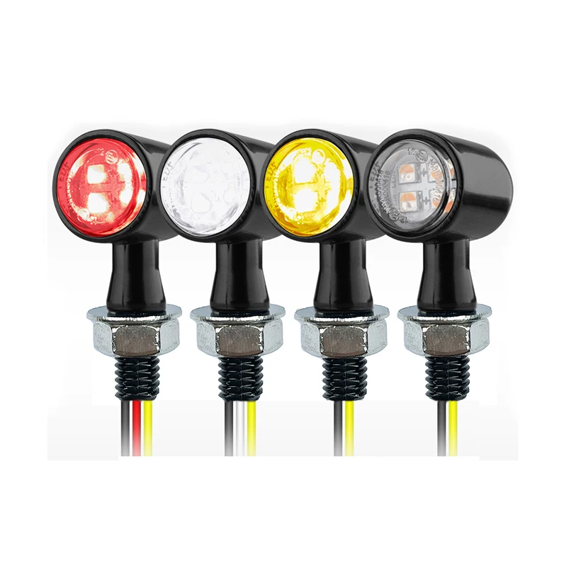 E mark Dual Color Front/Rear Runing Light Brake Flashing Warnning Lamp Motorcycle mini Turn Signal Light LED Indicator
E mark Dual Color Front/Rear Runing Light Brake Flashing Warnning Lamp Motorcycle mini Turn Signal Light LED Indicator