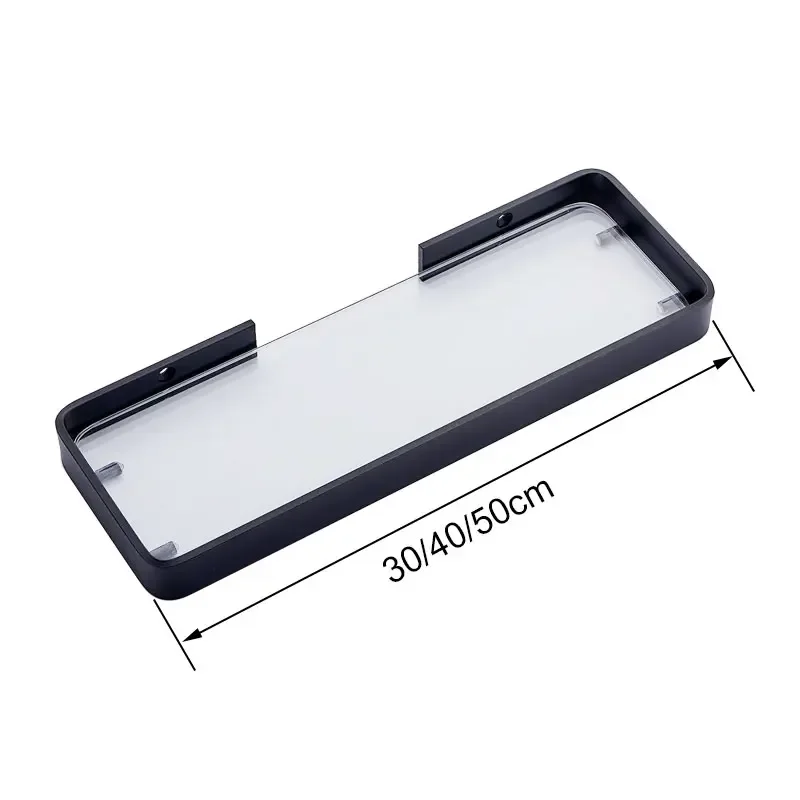 Aluminum Bathroom Glass Shelf Tempered Glass Rectangular 1 Tier Extra Thick Silver Wall Mounted
Aluminum Bathroom Glass Shelf Tempered Glass Rectangular 1 Tier Extra Thick Silver Wall Mounted