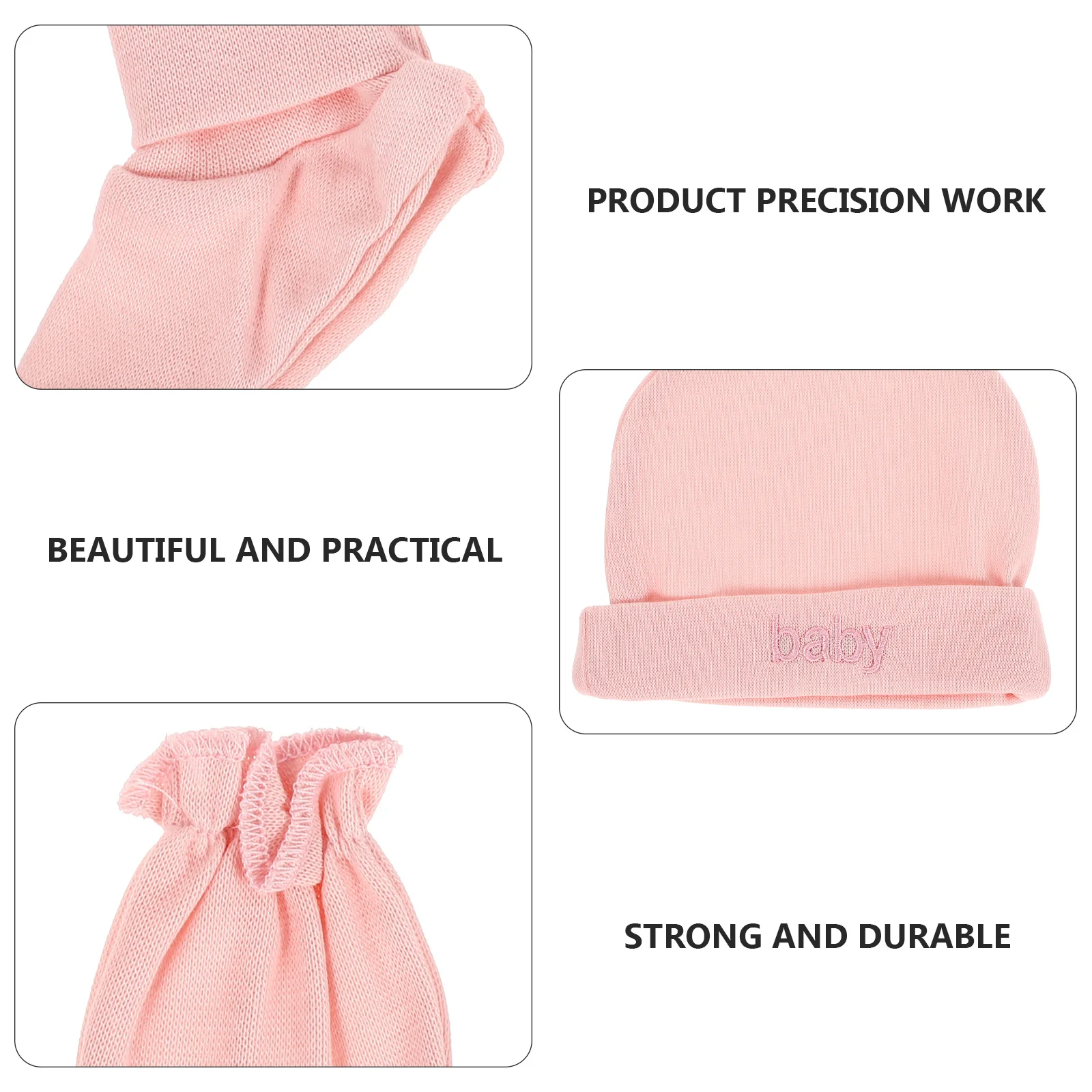 1Set Anti-Scratch Gloves Baby Hand Covers Cotton Hat Set Warm Newborn Protective Kit Winter Accessories for Boys Girls
1Set Anti-Scratch Gloves Baby Hand Covers Cotton Hat Set Warm Newborn Protective Kit Winter Accessories for Boys Girls