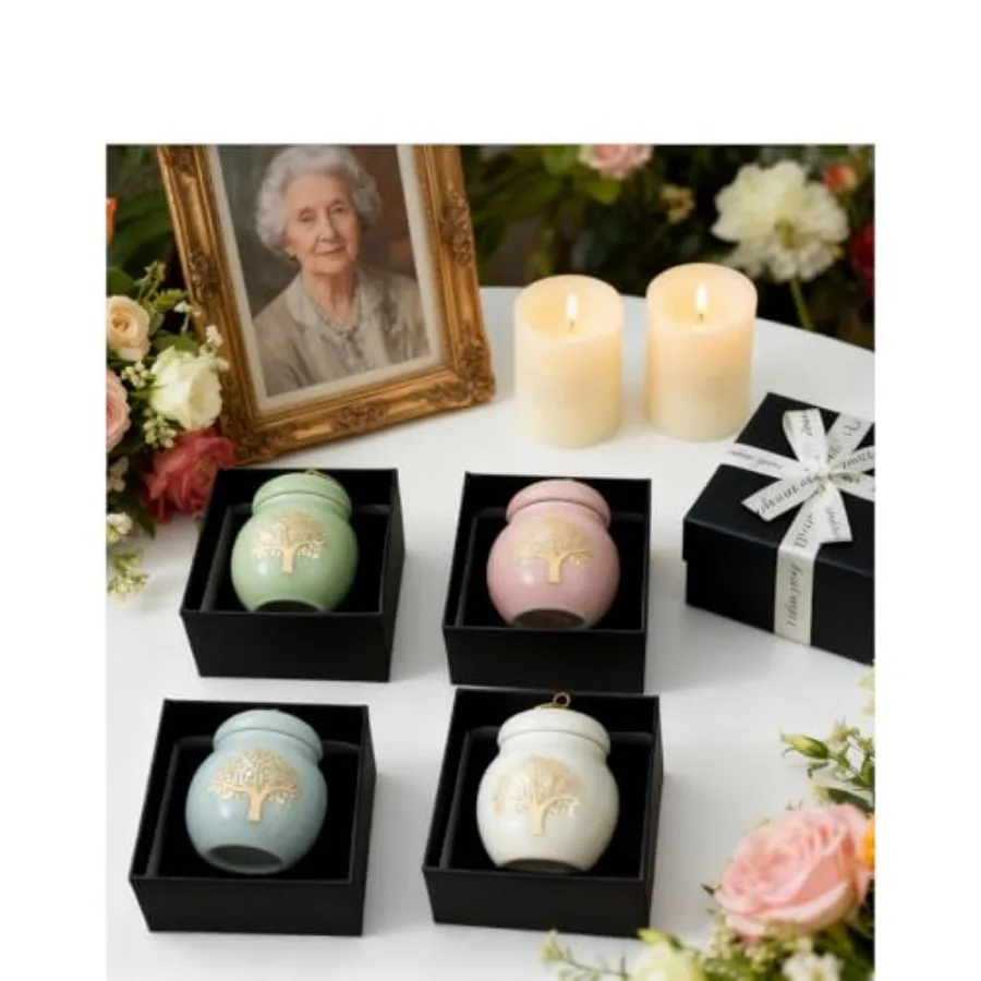 【Spot goods】Set of 4 Small Ceramic Keepsake Urns for Ashes Mini Decorative Tree of Life Urn for Adult Human Male Female Man Wom
【Spot goods】Set of 4 Small Ceramic Keepsake Urns for Ashes Mini Decorative Tree of Life Urn for Adult Human Male Female Man Wom