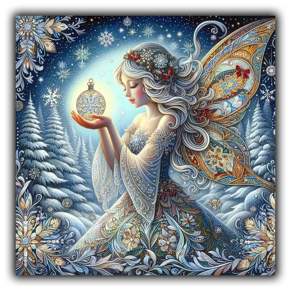 DIY Diamond Embroidered Elf Picture Rhinestone Full Square Round Diamond Painting Girl Portrait Mosaic Home Decor
DIY Diamond Embroidered Elf Picture Rhinestone Full Square Round Diamond Painting Girl Portrait Mosaic Home Decor
