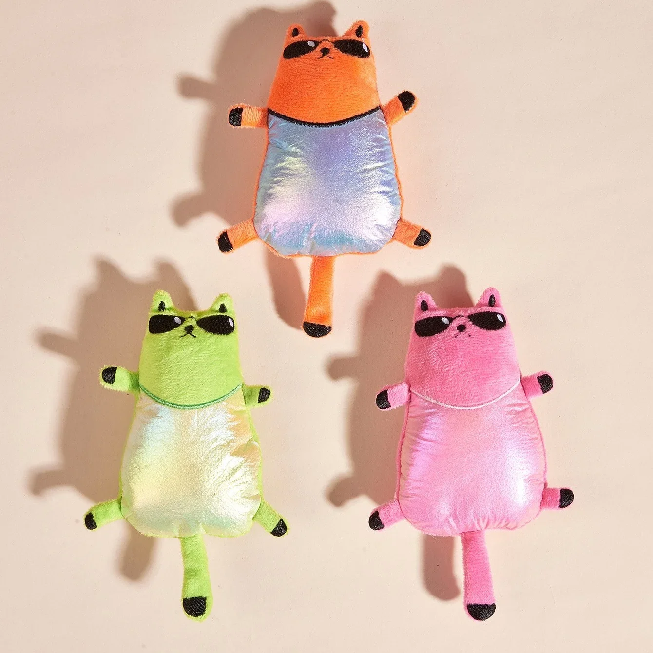 Cat Toys Plush Sunglasses Cat Dolls with BB Calling Sound Toys Anti Bite Teeth Grinding Pet Supplies
Cat Toys Plush Sunglasses Cat Dolls with BB Calling Sound Toys Anti Bite Teeth Grinding Pet Supplies