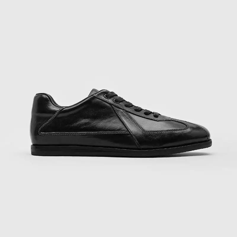 Trendy Commuter Flat Head Shoes Men's Retro British Style Thin Bottom Lace-Up Dequan Shoes Casual All-Match Flats
Trendy Commuter Flat Head Shoes Men's Retro British Style Thin Bottom Lace-Up Dequan Shoes Casual All-Match Flats