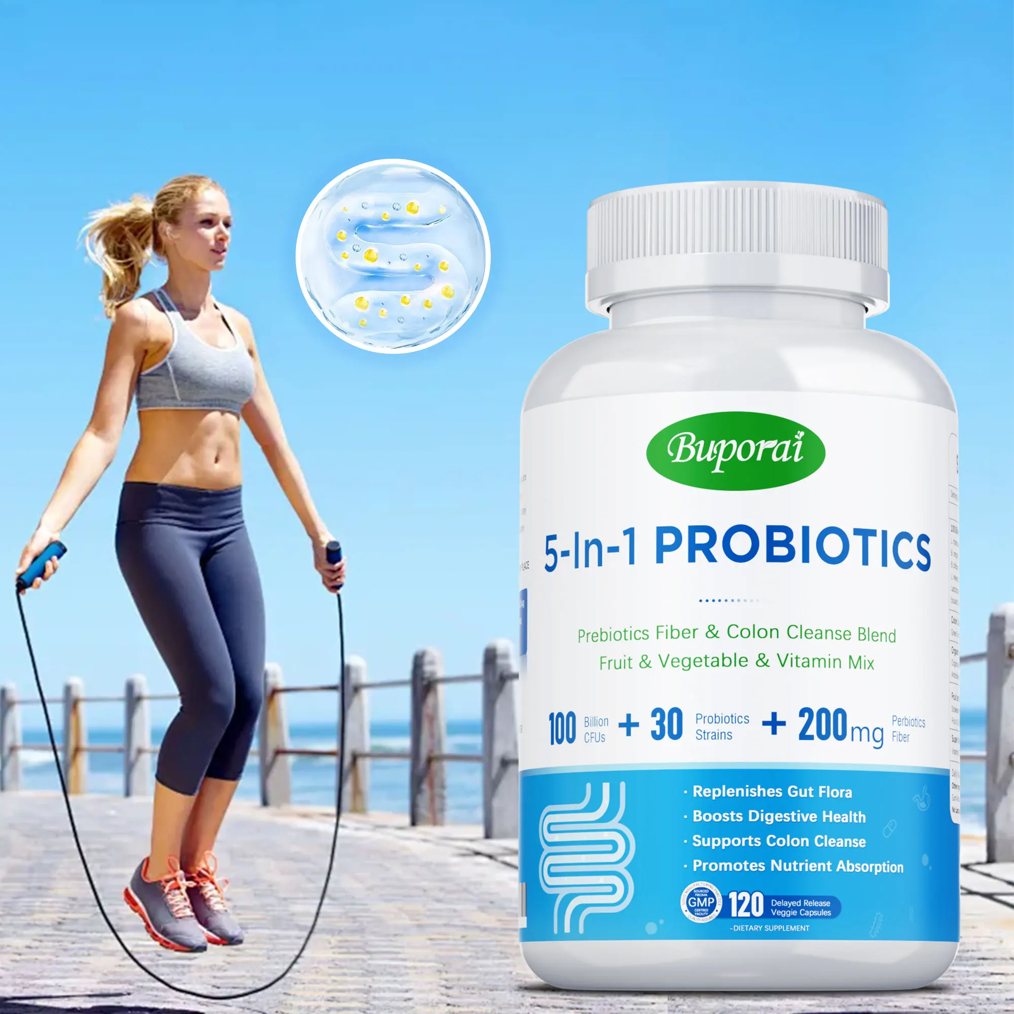 Пробиотики 5-в-1 — уменьшает газ и запор, поддерживает здоровье кишечника, метаболизм, повышает иммунитет, уход за весом.
Пробиотики 5-в-1 — уменьшает газ и запор, поддерживает здоровье кишечника, метаболизм, повышает иммунитет, уход за весом.