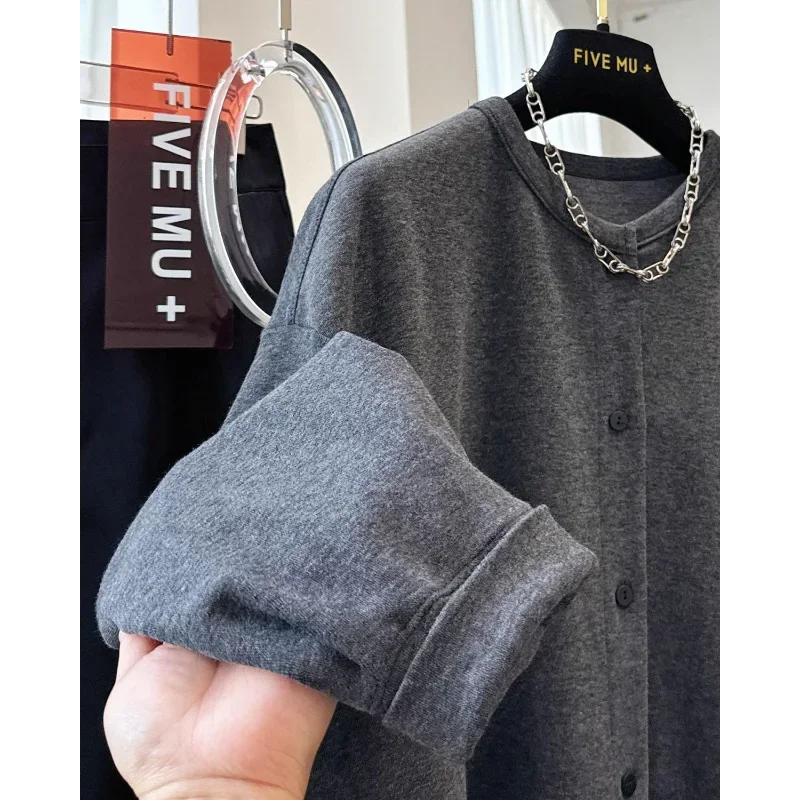 Autumn Versatile Loose Slimming Age-reducing Coat Designed Cardigan Sweatshirt Women's Long-sleeved
Autumn Versatile Loose Slimming Age-reducing Coat Designed Cardigan Sweatshirt Women's Long-sleeved