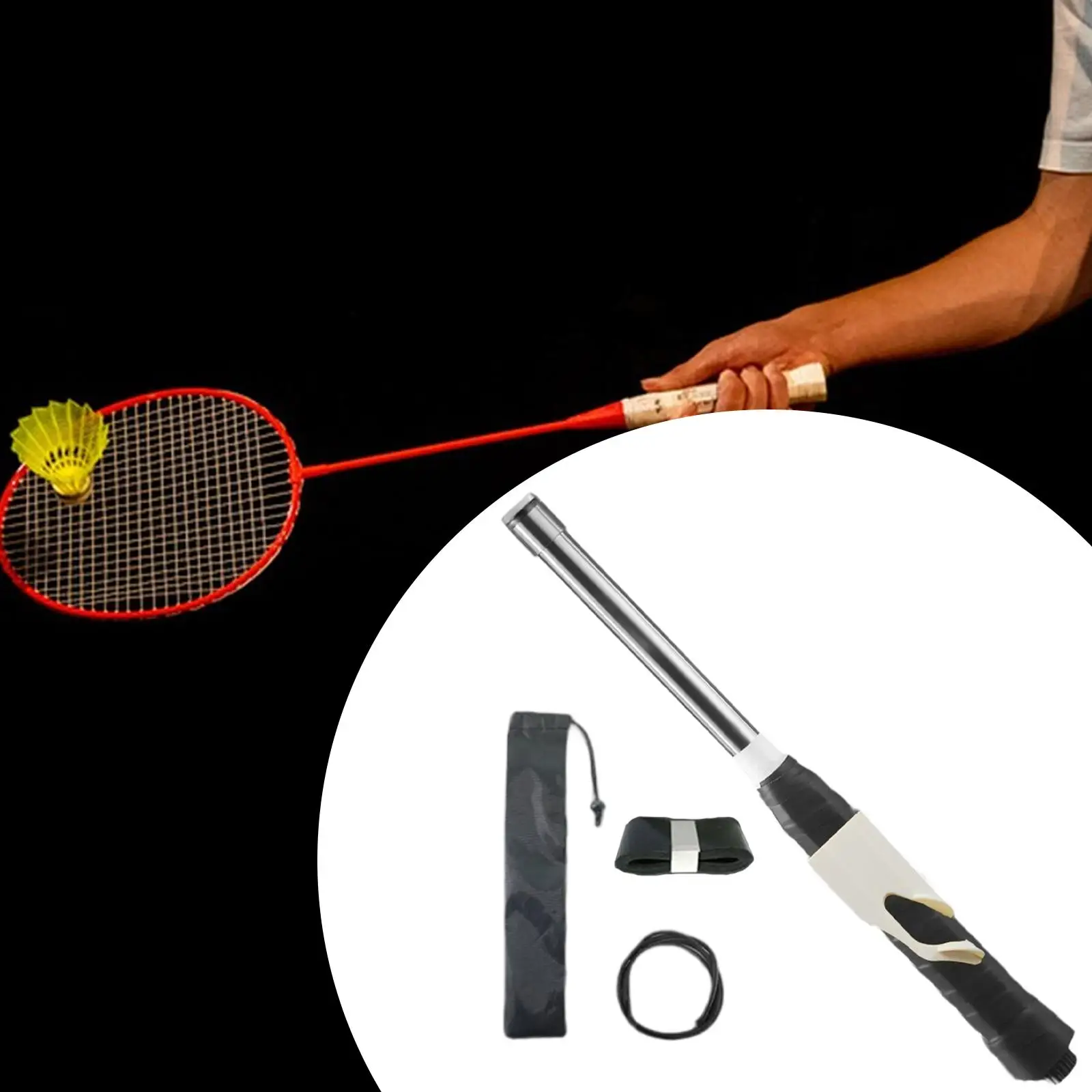 Badminton Trainer Swing Tool with Real Time Feedback Grip Corrector Indoor Outdoor Training Equipment for Practice
Badminton Trainer Swing Tool with Real Time Feedback Grip Corrector Indoor Outdoor Training Equipment for Practice