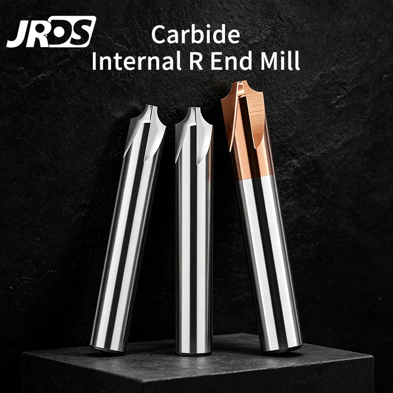 Solid Carbide Inner R End Mill 4F Coated Chamfer Milling Cutter R0.2-R8 HRC55 Round Corner Router Bit for AL or Steel Machining
Solid Carbide Inner R End Mill 4F Coated Chamfer Milling Cutter R0.2-R8 HRC55 Round Corner Router Bit for AL or Steel Machining