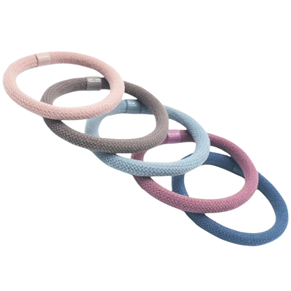 5pcs Bold Hair Circle Ties Elastic Fabric Holder Children Hairbands Ponytail Cuffs Accessories Stylish Elastic Bands
5pcs Bold Hair Circle Ties Elastic Fabric Holder Children Hairbands Ponytail Cuffs Accessories Stylish Elastic Bands