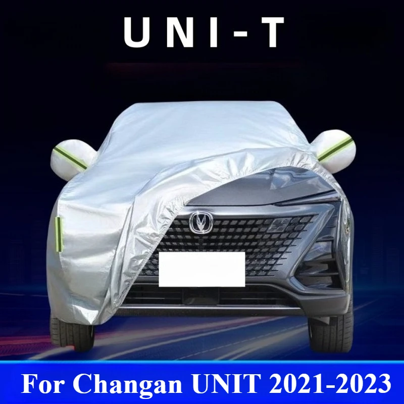 Для Changan UNIT 2021-2023 водонепроницаемые автомобильные чехлы уличная защита от солнца для отражателя защита от дождя, снега, пыли, аксессуары
Для Changan UNIT 2021-2023 водонепроницаемые автомобильные чехлы уличная защита от солнца для отражателя защита от дождя, снега, пыли, аксессуары