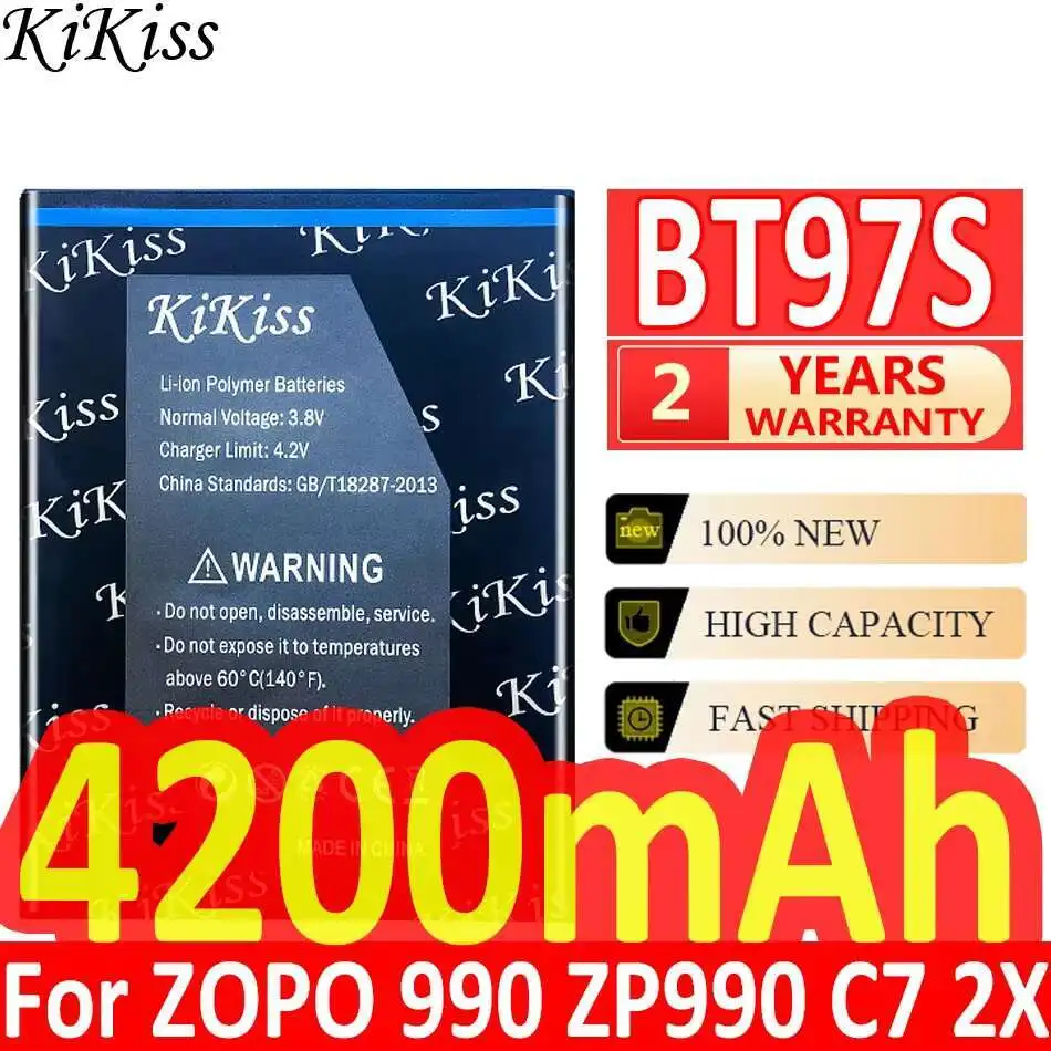 Аккумулятор мобильного телефона для Zopo 990 ZP990 C7 2X BT97S 4200 мАч Надежная замена
Аккумулятор мобильного телефона для Zopo 990 ZP990 C7 2X BT97S 4200 мАч Надежная замена